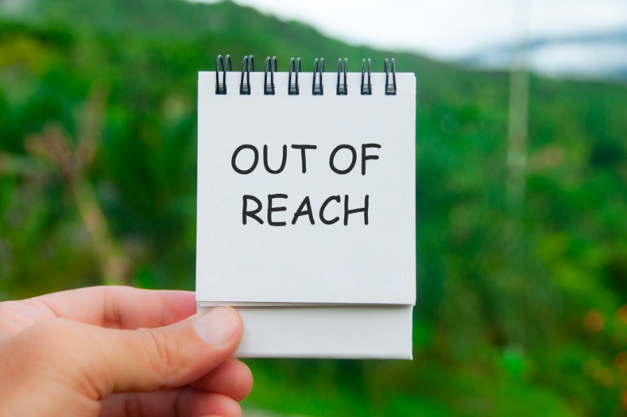 out of reach notepad